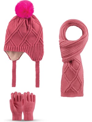 Daniska Kitti K25170-03 4-8 Yaş Kız Çocuk 3'lü Takım