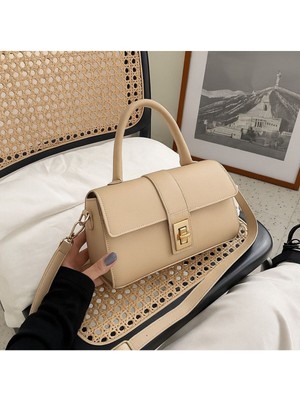 Rivina Miss Kadın Çevirmeli Kilitli Çıkarılabilir Askıli El Omuz ve Kol Çantası