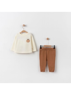 Butik Unisex Model %100 Pamuklu Waffle Kumaş Alt - Üst 2'li Takım Eşofmaan Takımı