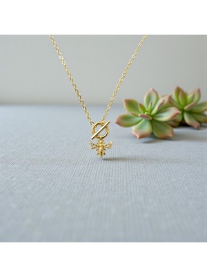 Nova Grup Aı Figürlü Kolye UÇLU14 Ayar Altın Kolye