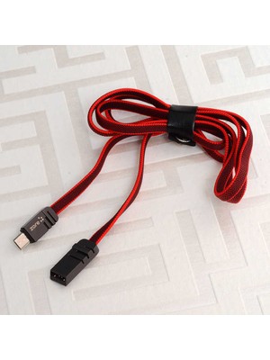 Kırmızı Mest Micro USB Kablo 1m