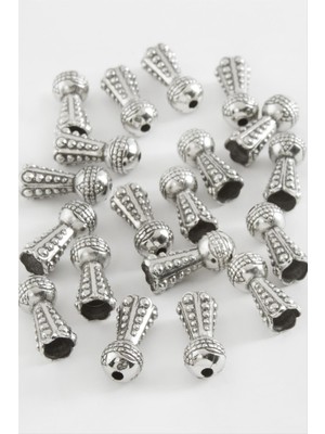 SiHako Plastik Noktalı Tesbih Püskül Ara Aparatı 50 Gram