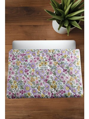 SiHako Çiçek Desenli Labtop Bilgisayar Çantası 15*16 Inç