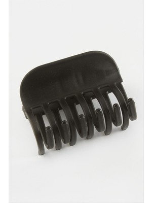 SiHako Düz Siyah Renkli Mandal Toka 6 cm