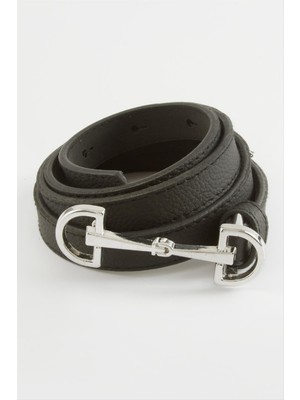 SiHako Zincir Desenli Geçmeli Kemer 1,5 cm