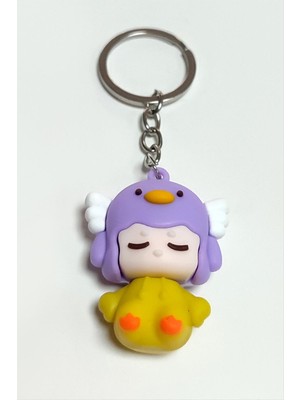 SiHako Peri Kızı Silikon Anahtarlık