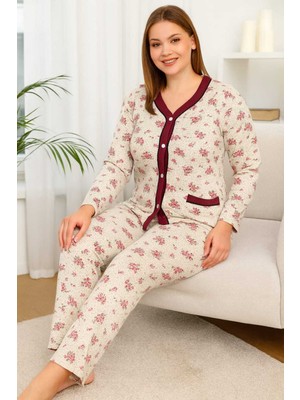 Tenra Geniş Kesim Anne Pijama Takımı %100 Pamuk