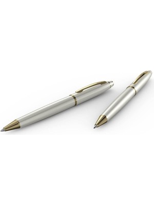 Scrikss Tükenmez & Versatil Kalem Set 35 Noble Inci Beyazı