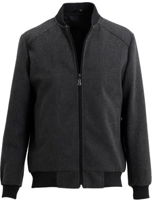 Uki Antrasit Kaşe Mont