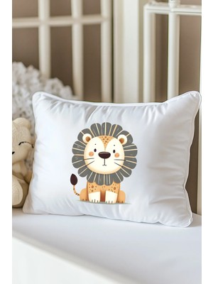 Moda Lime Isme Özel Baskılı Bebek Dolgulu Yastık