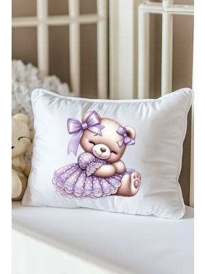 Moda Lime Isme Özel Baskılı Bebek Dolgulu Yastık