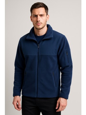 Parshey Erkek Polar Softshell Outdoor Ceket – Su Itici Kumaş - Fermuarlı Cepler - Sıcak Tutma