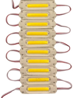 12 Volt 2 Watt Günışığı Cob LED Modül IP65 10 Adet Modül