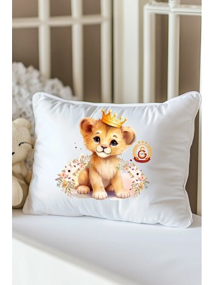 Moda Lime Isme Özel Baskılı Bebek Dolgulu Yastık