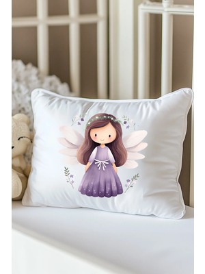 Moda Lime Isme Özel Baskılı Bebek Dolgulu Yastık