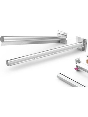 Koral Duvara Montaj Çamaşır Askılığı