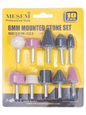 Meşem 523 Mini Taşlama Seti 10 Parça