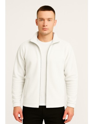 Parshey Erkek - Kadın Kalın Kışlık Tam Fermuarlı Regular Fit Polar Ceket