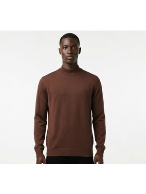 Lacoste Yarım Boğazlı Regular Fit Triko