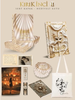 İndigo Kitap Kırık İnci 2 Hediyeli Kutu (Ciltli) - Ceren Melek