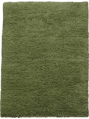 Kilim Antik Shaggy Tülü Yün Halı 0477 - Yeni - Yeşil