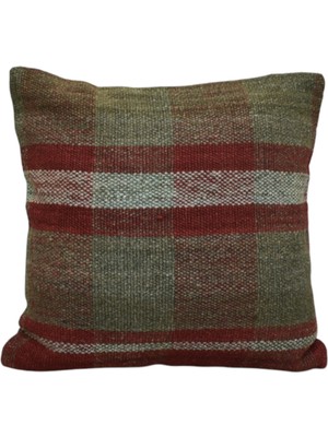 Kilim Antik El Dokuma Dekoratif Kilim Kırlent Yastık Kılıfı 0963 - Yeni - Çok Renkli