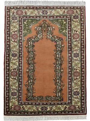 Kilim Antik El Dokuma Seccade Kayseri Bünyan Yün Halı 0497 - Yeni - Çok Renkli