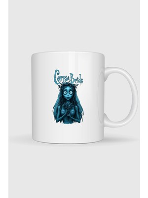 Bahriyeli Collection  Corpse Bride Çizgi Film Baskılı Kupa Bardak