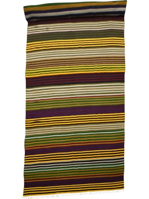 Kilim Antik El Dokuma Yahyalı Yün Kilim 0468 - Yeni - Çok Renkli