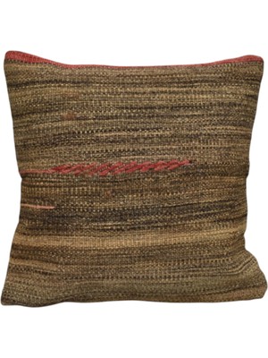 Kilim Antik El Dokuma Dekoratif Kilim Kırlent Yastık Kılıfı 0979 - Yeni - Çok Renkli