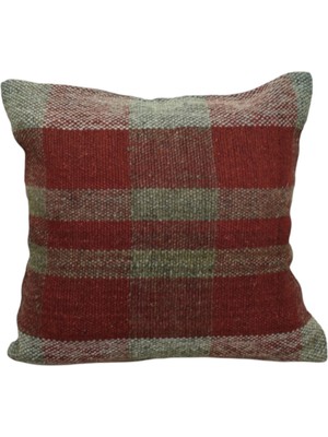 Kilim Antik El Dokuma Dekoratif Kilim Kırlent Yastık Kılıfı 0954 - Yeni - Çok Renkli