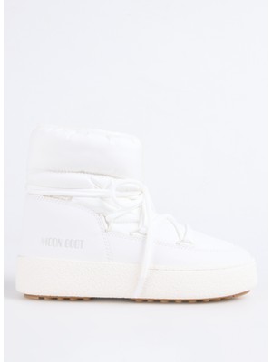 Moon Boot MB Ltrack Low Nylon Wp Beyaz Kadın   Kar Botu