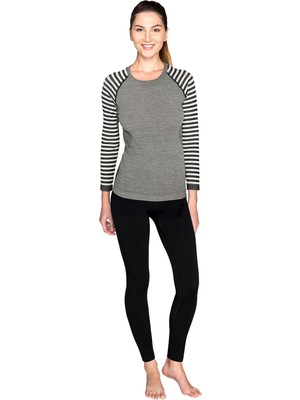 Thermoform Ultimate Merino Kadın Seamless Termal Uzun Kollu Içlik Seti Antrasit