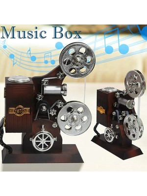 Skygo Film Makinesi Görünümlü Müzik Kutusu