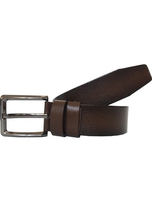 GoDeri   Deri Kahverengi 4 cm Kemer