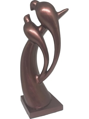 Soyut Ikili Kuş Biblo