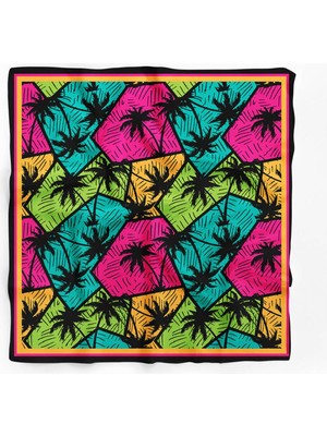 A90 Modabutik Peace Love Desenli Bandana