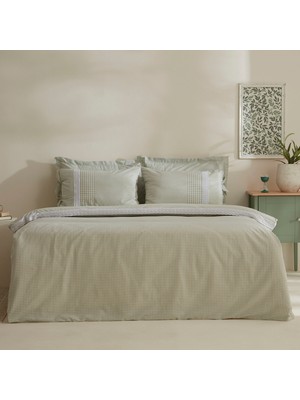 Karaca Home Luisa %100 Pamuk Çift Kişilik Nevresim Takımı Yeşil