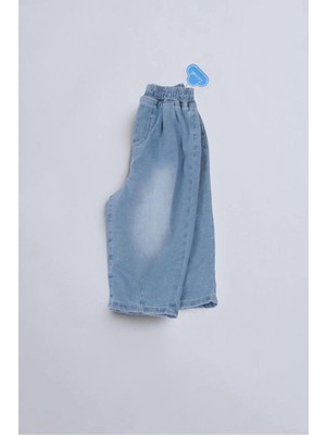 Noble Kids La Ciel Paris Balon Denim Pantolon - Mavi