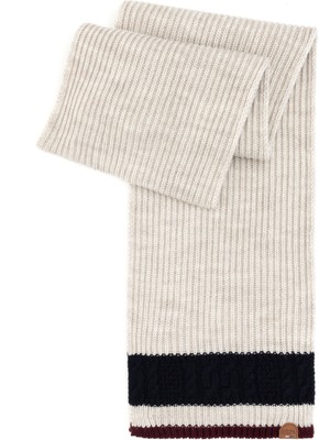 U.s. Polo Assn. Erkek Çocuk Bej Kaşkol 50311843-VR011 Kış Sezonu İçin Şık Tasarım