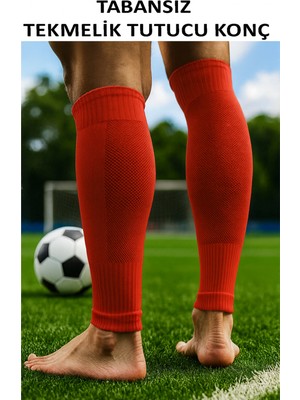 444 Marka Tabansız Futbol Çorabı Tozluk Futbolcu Tozluğu Tabansız Tekmelik Tutucu Futbol Çorabı Sporcu Tozluğu