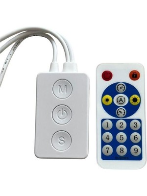SP601E Çift Çıkışlı Bluetooth Rf App Pixel LED Kontrol Cihazı 2*600IC