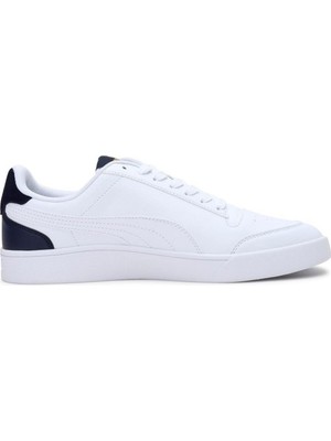 Puma Shuffle Unisex Spor Ayakkabı 309668-05 White-White-Peacoat-Gold