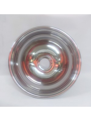 Evye Krom Yuvarlak Montaj Çapı 22 cm Derinlik 15 cm