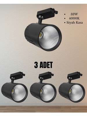 Cata CT-5315 Venüs Ray Spot 33W 4000K - 3’lü Paket