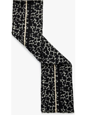 Koton Leopar Desenli Uzun Atkı