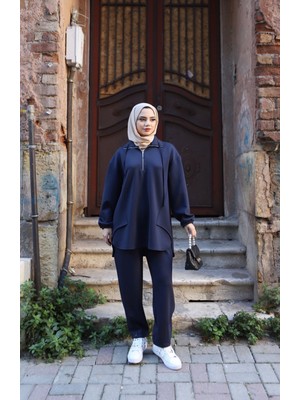 Nisum Moda Asimetrik Cepli Modal Takım