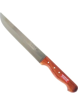 Novytech Bursa Mutfak ve Ekmek Bıçağı 12 Cm, Ahşap Gül Sap ( Lisinya )