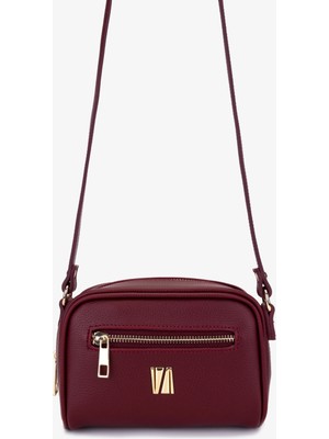 Valmenti Kadın Suni Deri Bordo Postacı Çanta 743 2345 Bn Cnt SK25-26 Bordo Fltr