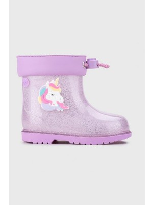Igor Bimbi Unicornio Glitter Kız Çocuk Yağmur Çizmesi - Lila Simli W10339-212